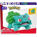 Mattel - MEGA Pokémon Jumbo Bulbasaur Action Figure Building set with 355 Pieces