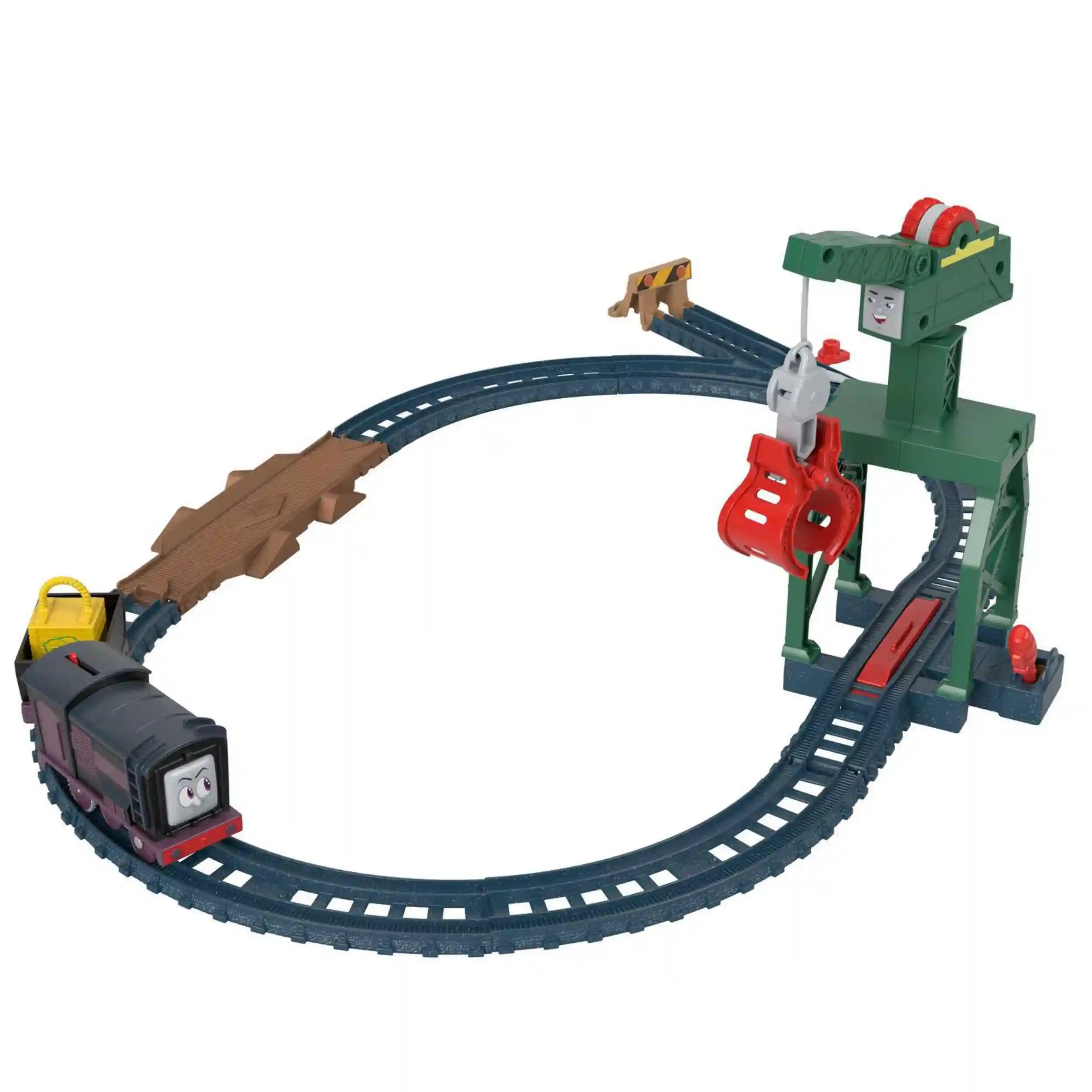 Mattel train set shop