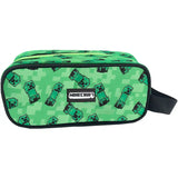 TOY BAGS - Pencil case Minecraft Green