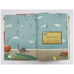 ARENA Learning to Read book featuring cartoon dinosaurs and colorful illustrations, designed for childrens educational advent