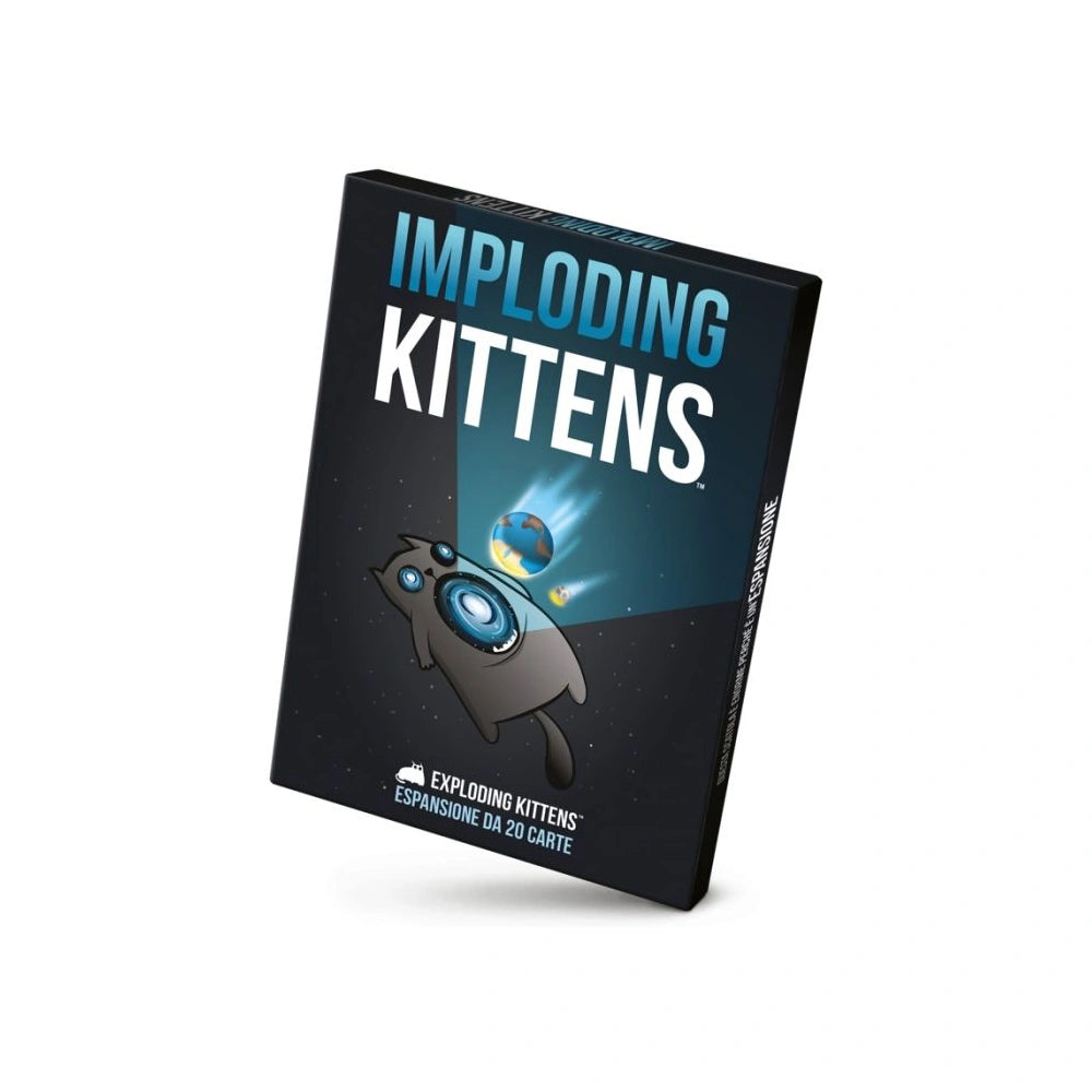 Asmodee - Imploding Kittens - Board Games - Age +7 - STR8617 - Italian Edition