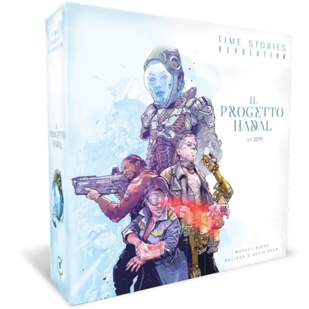 Asmodee - T.I.M.E Stories - Revolution - Il Progetto Hadal - Age +12 - Board Games - STR8975 - Italian Edition
