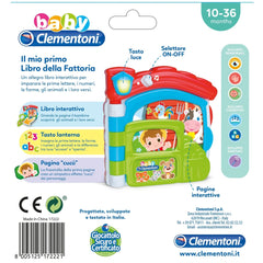 Baby-Clementoni - My-First-Farm-Book - Baby-Activity-Toys