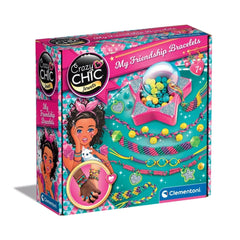 Clementoni Crazy Chic - Mes Bracelets d'Amitié Arts et Loisirs Créatifs