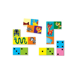Clementoni - Domino-Numbers-and-Animals - Board-Games
