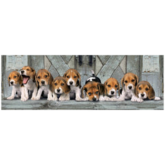 Clementoni High Quality Collection - Beagles 1000 Pcs Puzzle Panorama