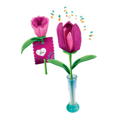 Clementoni - Idee Erstelle Deine Blumen Tulpe - Basteln