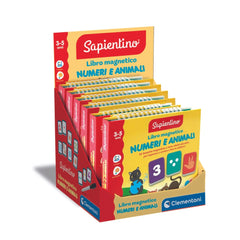 Clementoni - Magnetic-Book-of-Numbers-and-Animals - Educational-Toys