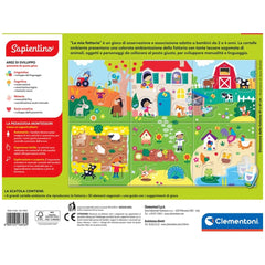 Clementoni - Montessori My Farm Educational Toys