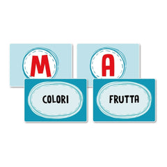 Clementoni - Nomi Cose Città Card Games - Italain Edition