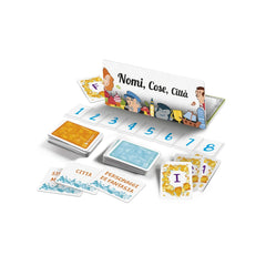 Clementoni - Nomi Cose Città Card Games - Italian Edition