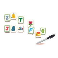 Clementoni - Livre de lettres et de mots magnétiques Sapientino - Jouets éducatifs