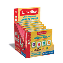 Clementoni - Sapientino-Magnetic-Letter-and-Word-Book - Educational-Toys