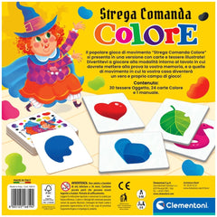 Clementoni - Strega Comanda Colore Board Games - Italian Edition