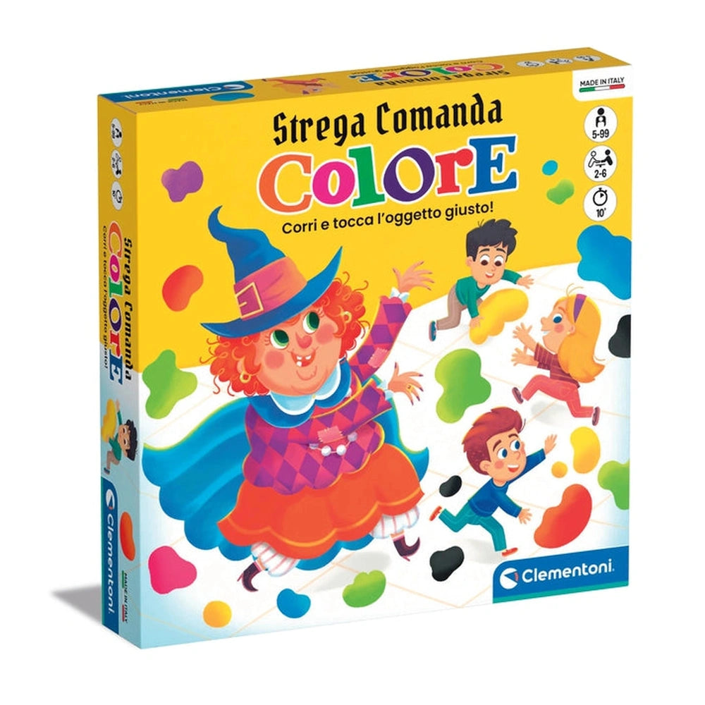 Clementoni - Strega Comanda Colore Board Games - Italian Edition
