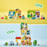 LEGO 10992 DUPLO Town Life At The Day Nursery, Educational Toy for 2+ Year Old Toddlers, Learning Set with Building Bricks and 4 Figures incl. Preschool Teacher