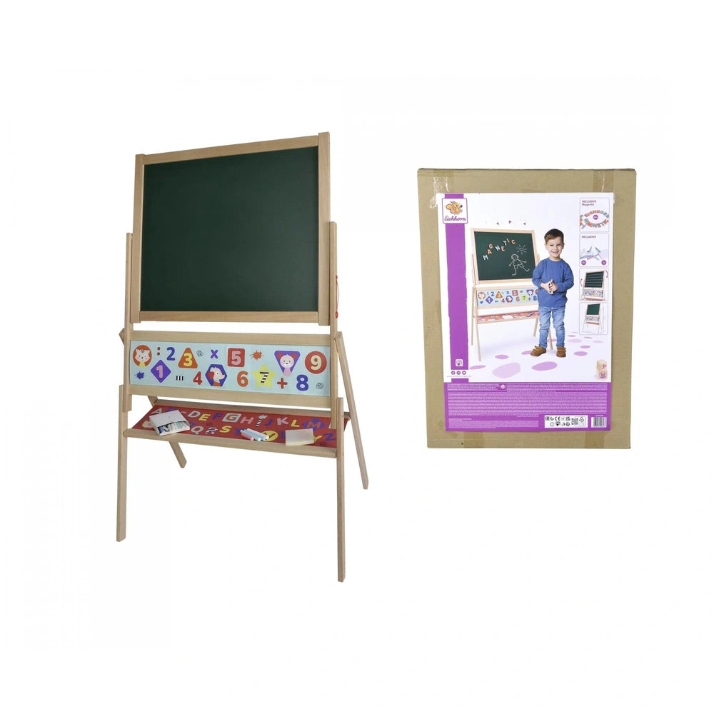 Eichhorn Magnetic Drawing Board with colorful easel and educational toys promoting learning through play for young children.