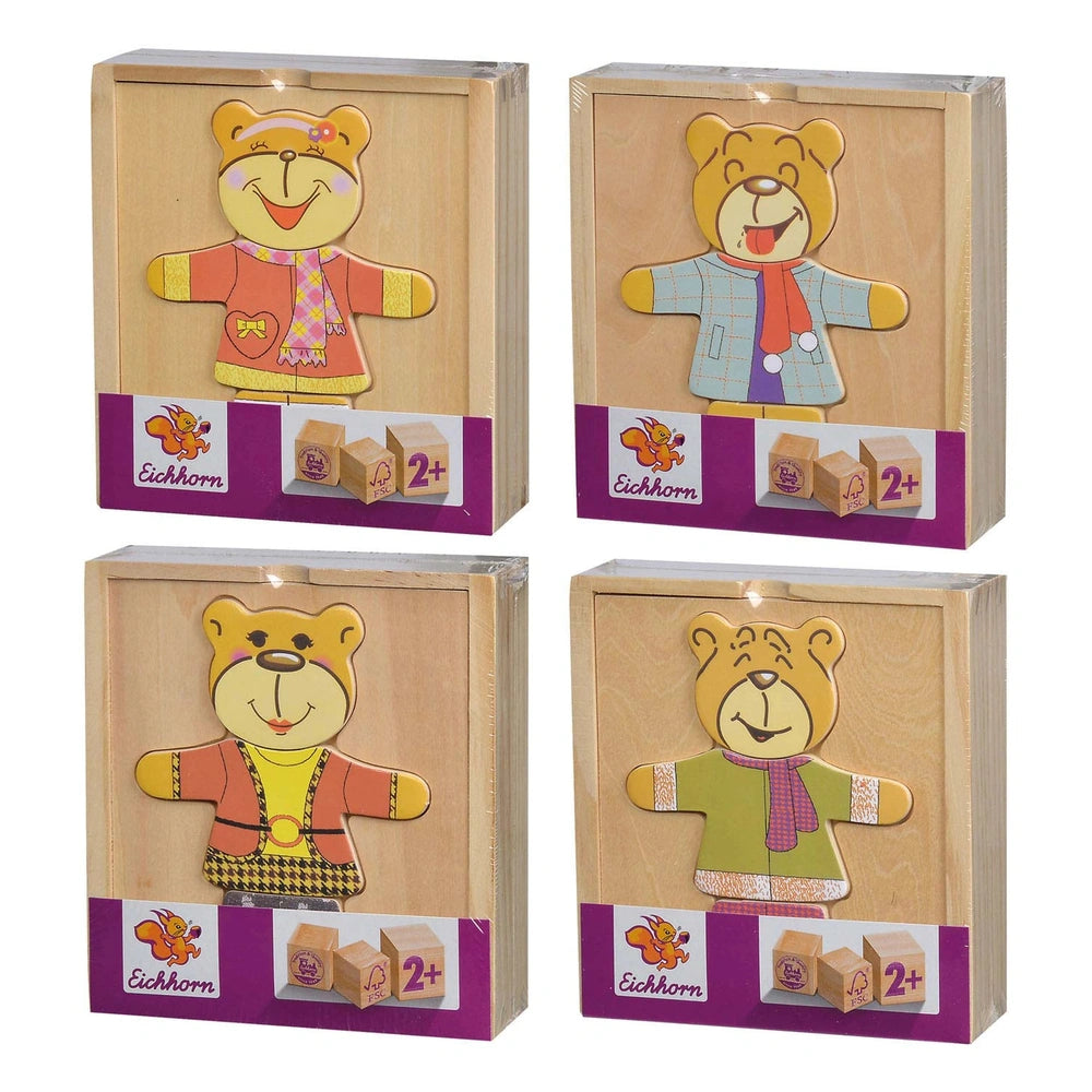 Eichhorn Wooden Puzzle Bear 20 Pcs - Puzzles