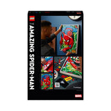 LEGO 31209 ART The Amazing Spider-Man 3D Wall Art Set, Buildable Canvas Poster, Super Hero Home Decoration, Creative Activity, Comic Gift for Teens and Adults