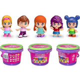 Famosa - Pinypon Bucket with 5 characters Playset