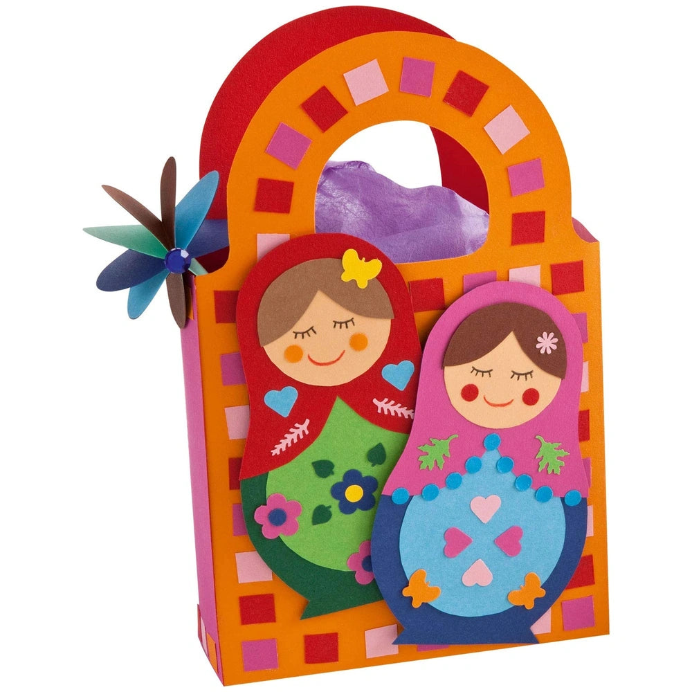 Folia Tonpapier Block A4 features 20 multi-coloured sheets with a matte cardboard packaging and a transparent window.