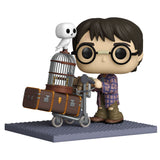 Funko - POP Deluxe - Harry Potter - Harry with Trolley - Toy Figure
