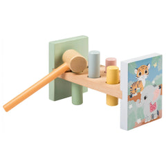 Johntoy - The Wildies Family Pound A Peg - Baby Activity Toys