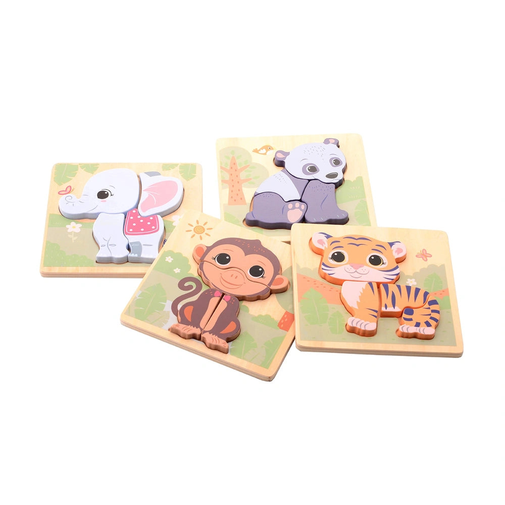 Johntoy - The Wildies Family Puzzle - Puzzles