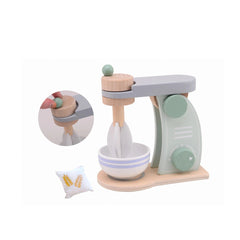 Johntoy - Wooden Mixer - Pretend Professions & Role Playing