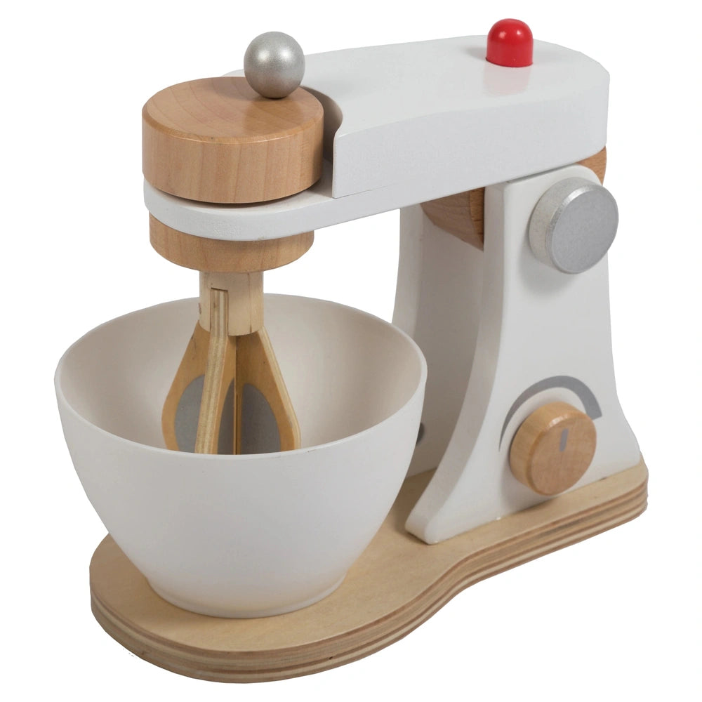 Johntoy - Wooden Mixer - Pretend Professions & Role Playing