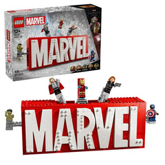 Lego - Marvel Super Heroes - MARVEL Logo - Construction Set Toys