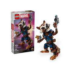 Lego - Marvel Super Heroes - Rocket & Baby Groot - Construction Set Toys
