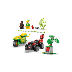 Lego - Marvel Super Heroes - Spin and Electro Dinosaur Vehicle Chase - Construction Set Toys