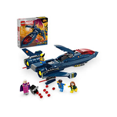 Lego - Marvel Super Heroes - X-Men X-Jet - Construction Set Toys