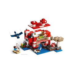 Lego - Minecraft - The Mooshroom House - Construction Set Toys