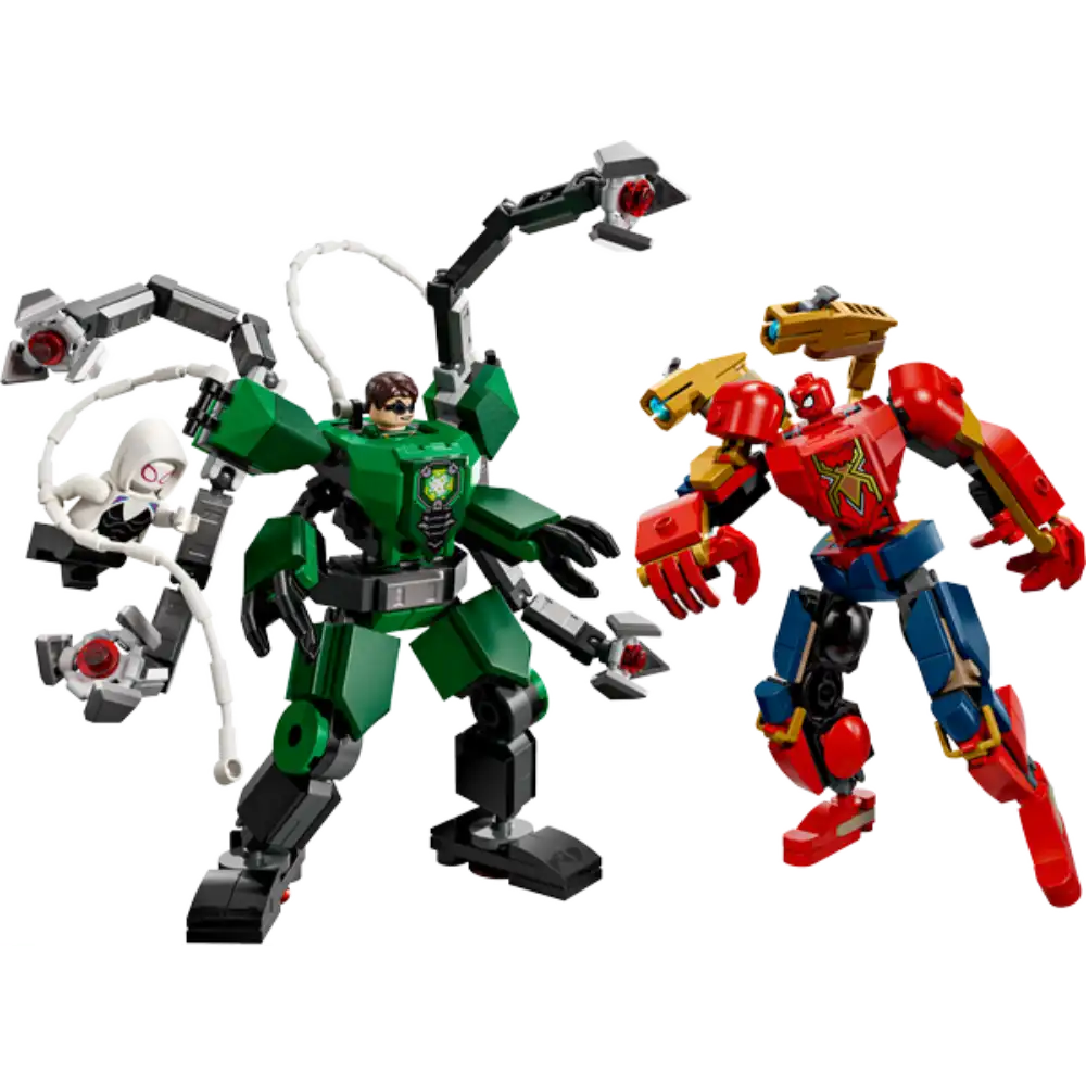 LEGO - Super Heroes - Mech Battle: Spider-Man vs. Doc Ock - Construction Set Toys - 76338