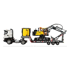Lego - Technic - Camion Volvo FMX et Excavatrice Électrique EC230 - Jouets de Construction