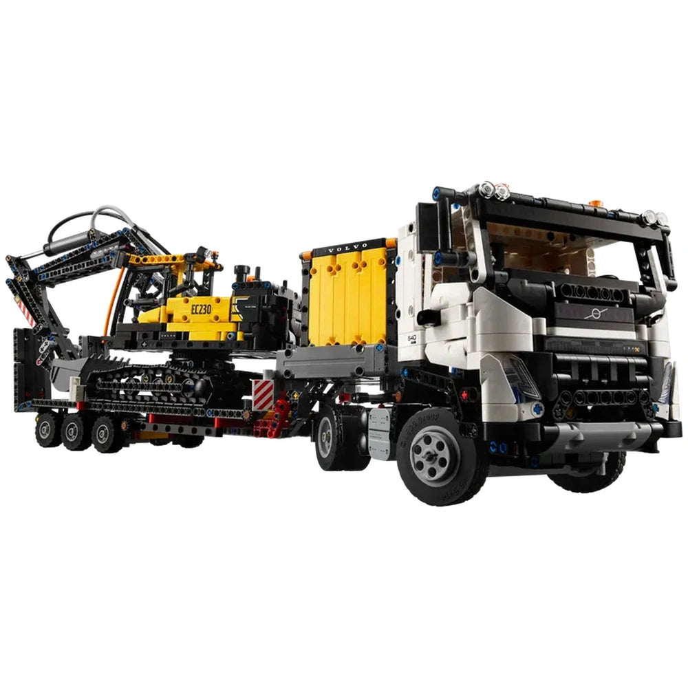Lego - Technic - Camion Volvo FMX et Excavatrice Électrique EC230 - Jouets de Construction