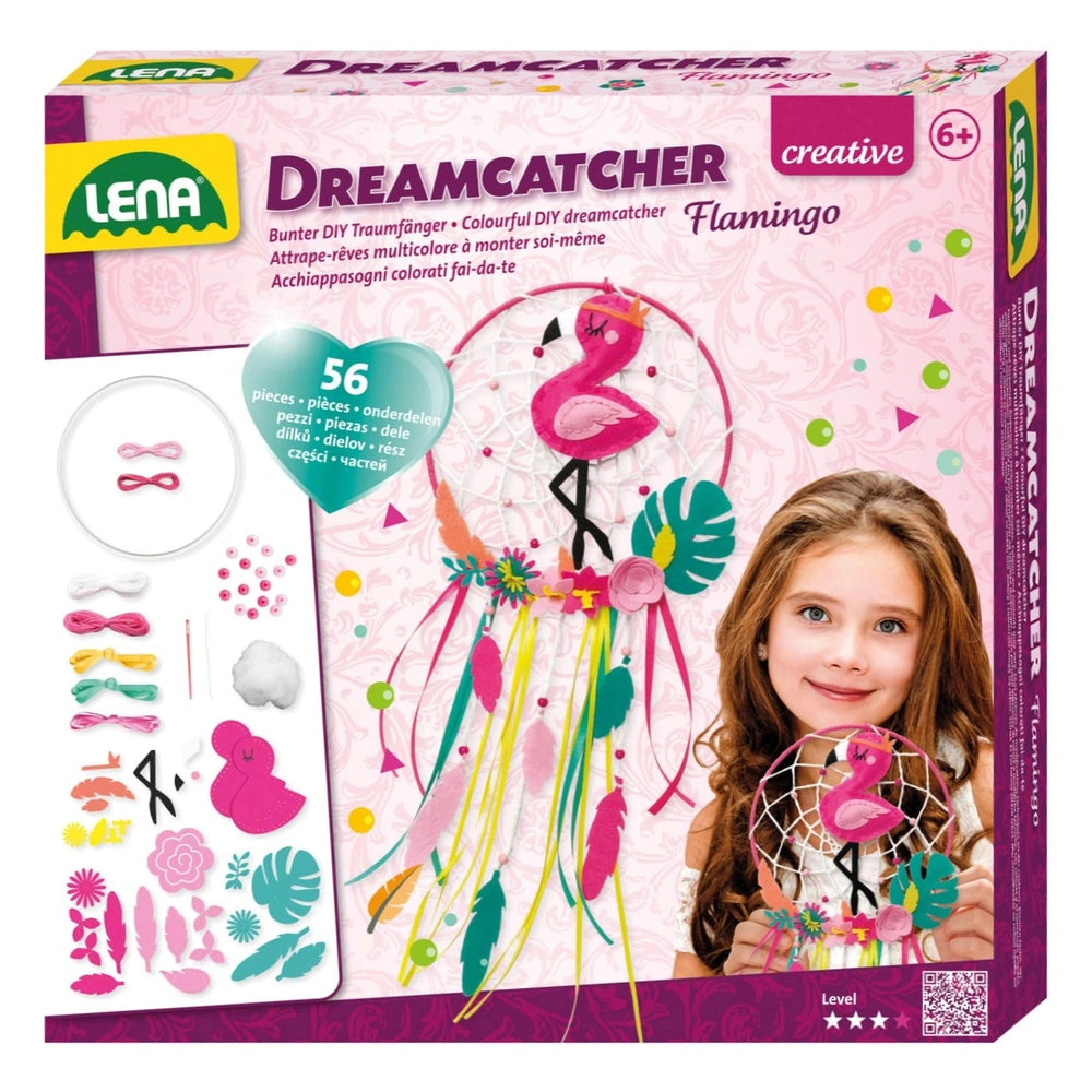 Lena - Dreamcatcher Flamingo - Arts & Crafts