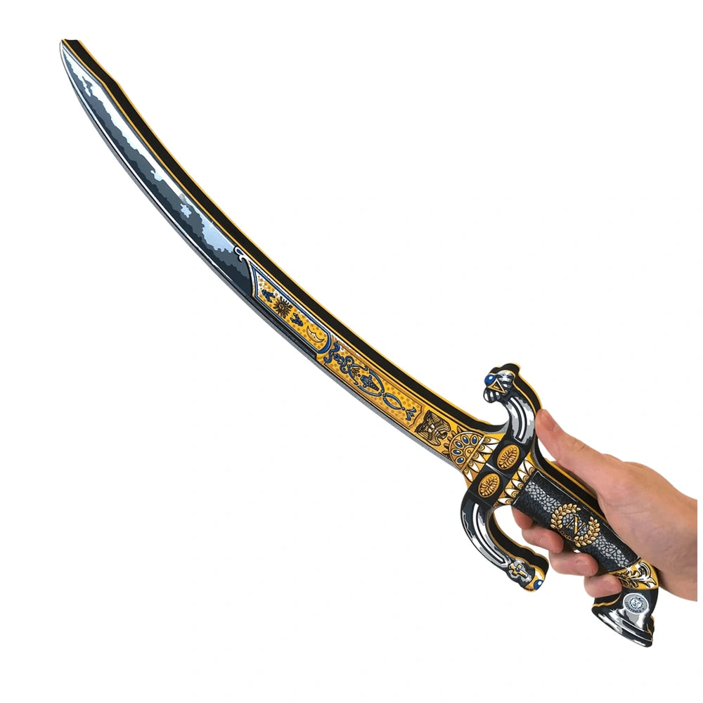 Liontouch Napoléon Battle Sabre features a metallic blade, detailed design, and a crossguard handle for pretend play.