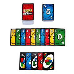 Mattel - UNO Zeig ihnen keine Gnade - Kartenspiele