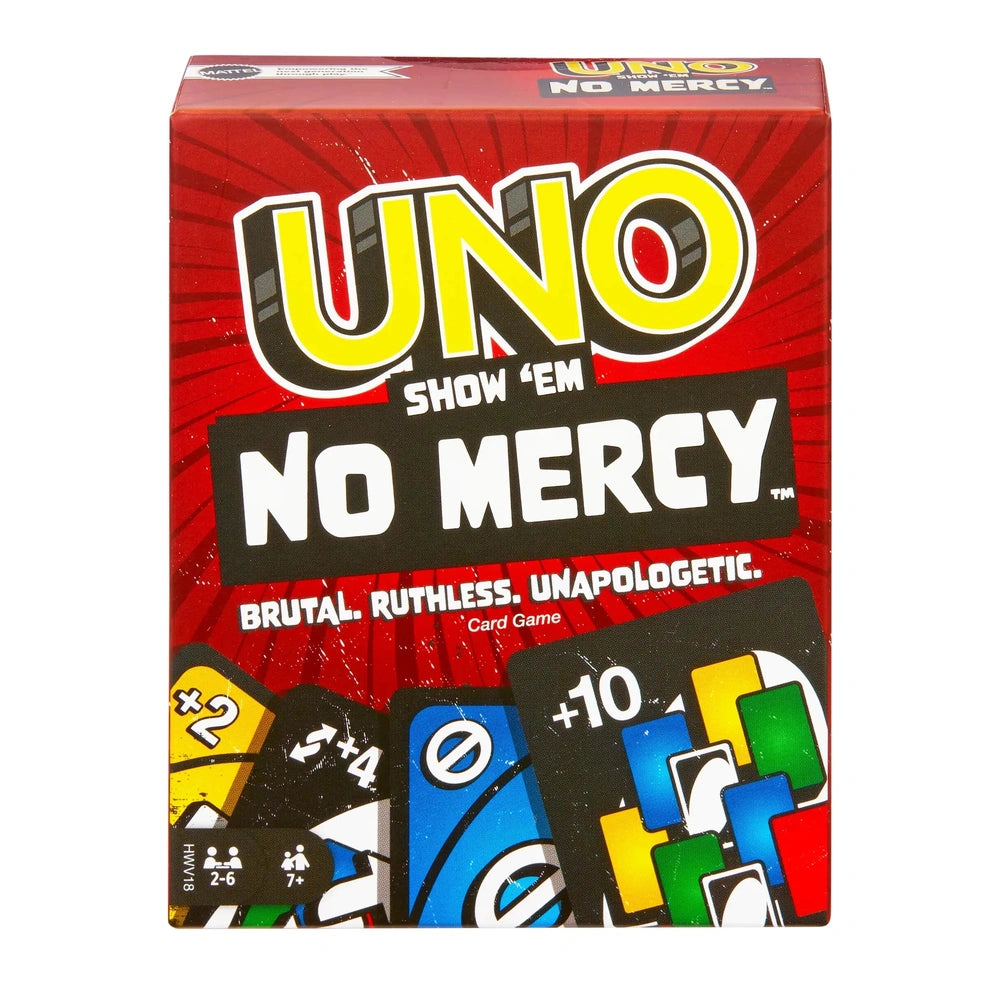 Mattel - UNO Zeig ihnen keine Gnade - Kartenspiele