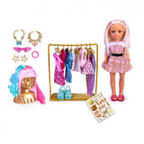 Famosa - Nancy - Dressing Room - Doll & Playset