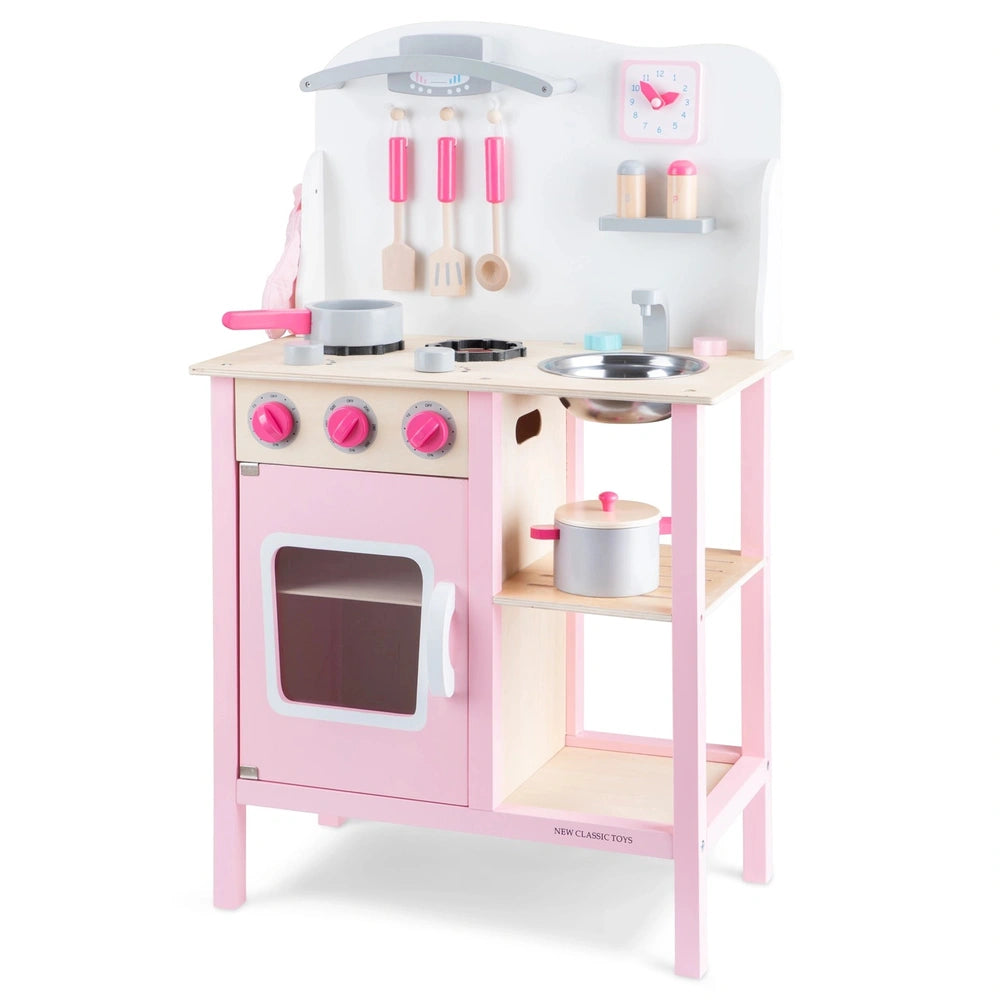 New Classic Toys - Kitchenette - Pink - Pretend Professions & Role Playing