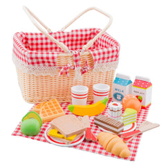 New Classic Toys - Picnic Basket - Pretend Professions & Role Playing
