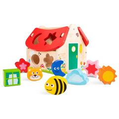 New Classic Toys - Shape Sorting House - Baby Activity Toys