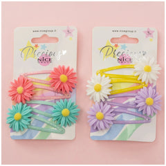 Nice - Pack de 4 épingles à cheveux Happy Time - Soins personnels