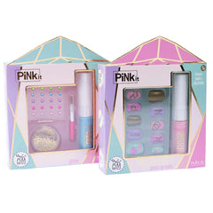Nice - Pink It Nail Pen Geschenk Makeup Set - Makeup
