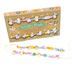 Nice - Wooden Beads Puppies Set - Arts & Crafts