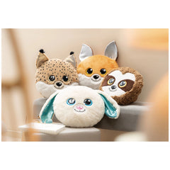NICI - Glubschis-Lynx-Lenzo-Cushion-32x32-Cm - Stuffed-Animals